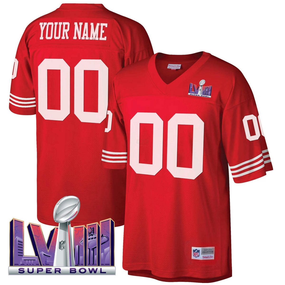 NFL Super Bowl LVIII 1990 Jersey