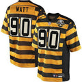 NFL T.J. Watt Pittsburgh Throwback Bumblebee Jersey