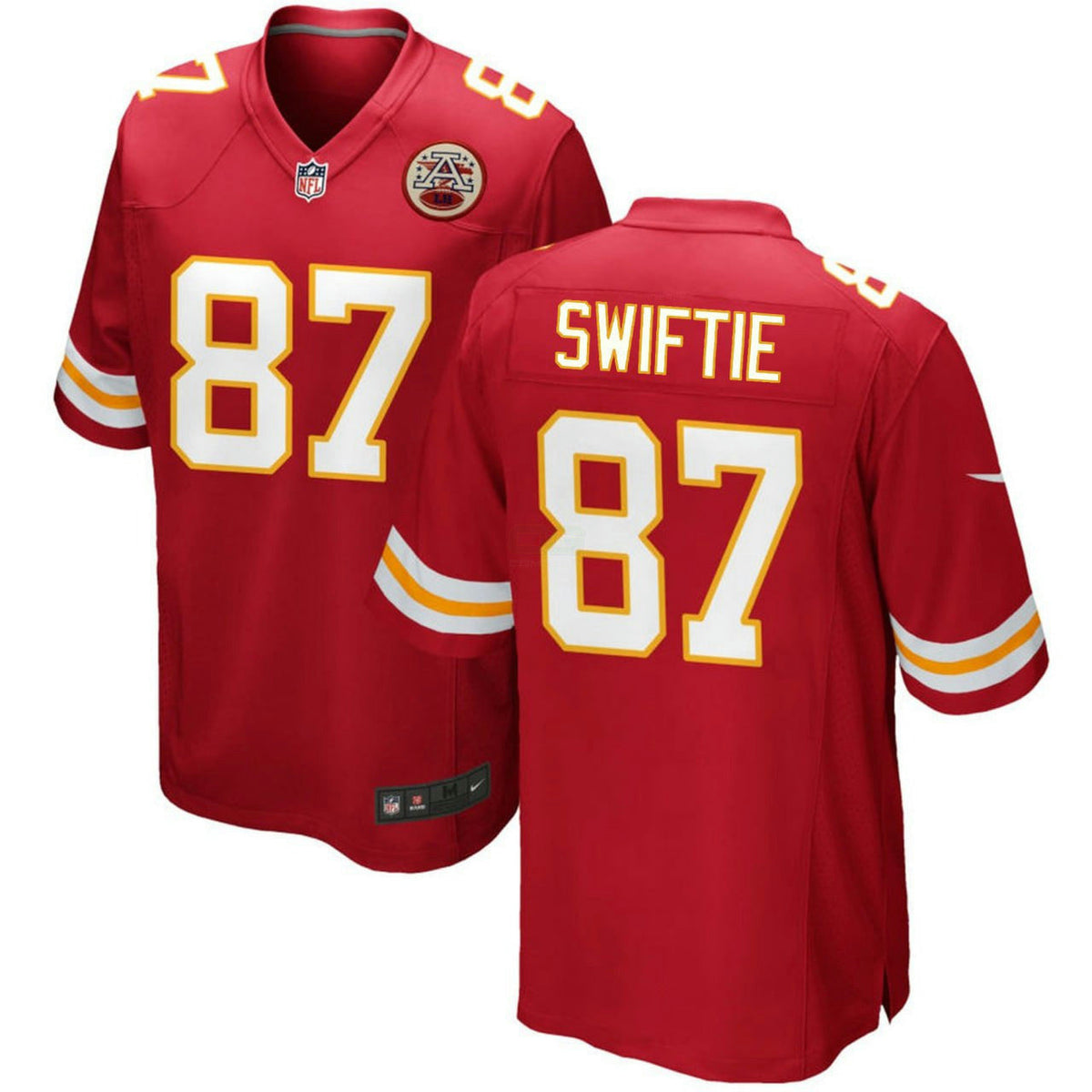 NFL Taylor Swift Swiftie Kansas City Red Jersey - Red