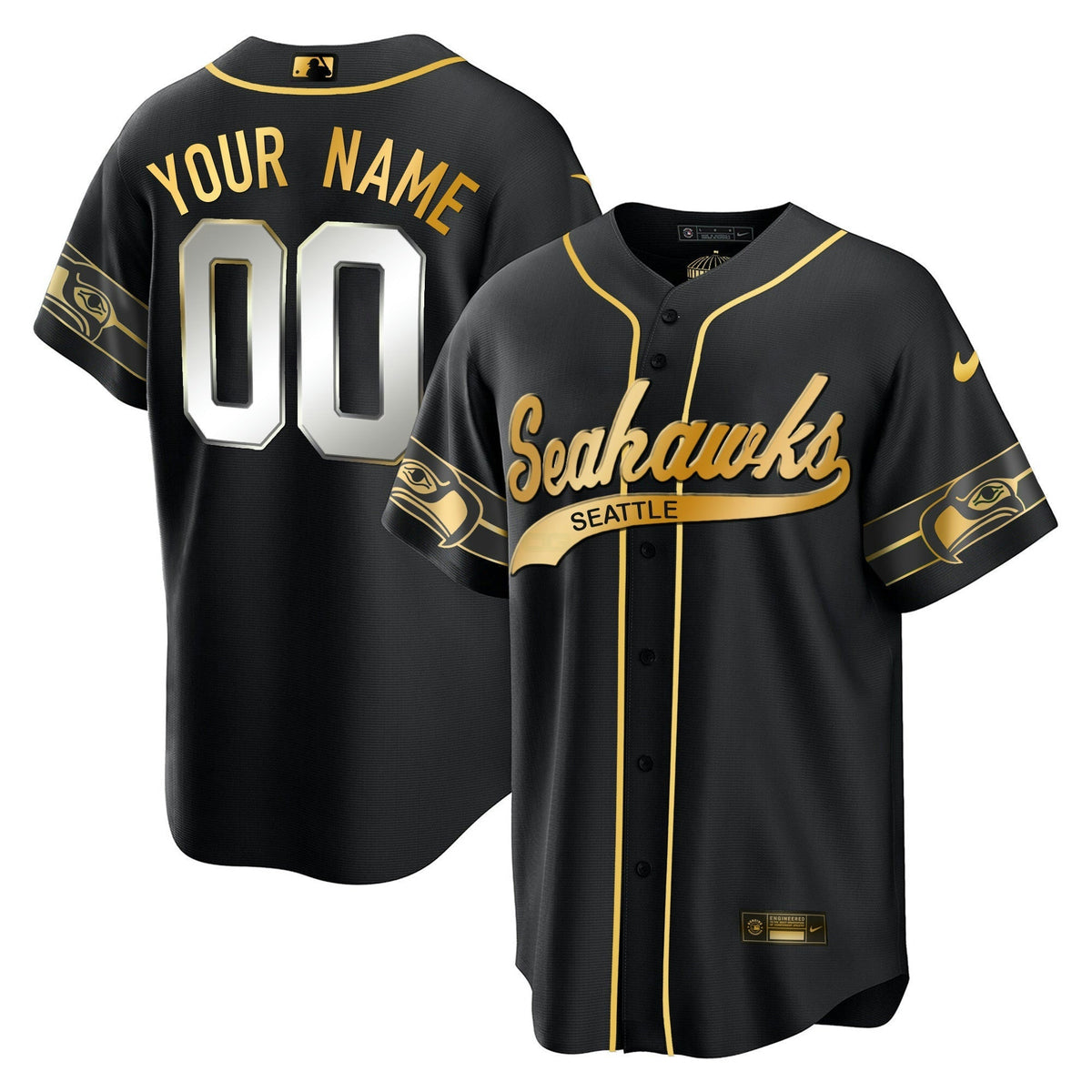NFL Throwback & Gold Cool Base Jersey V2