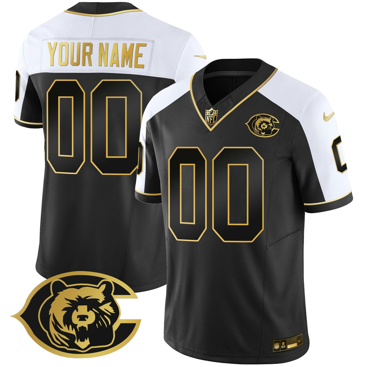 NFL Throwback Gold Vapor Jersey
