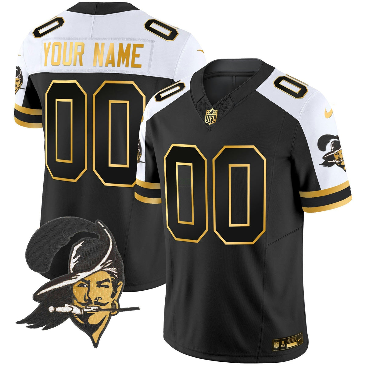 NFL Throwback Gold Vapor Limited Jersey