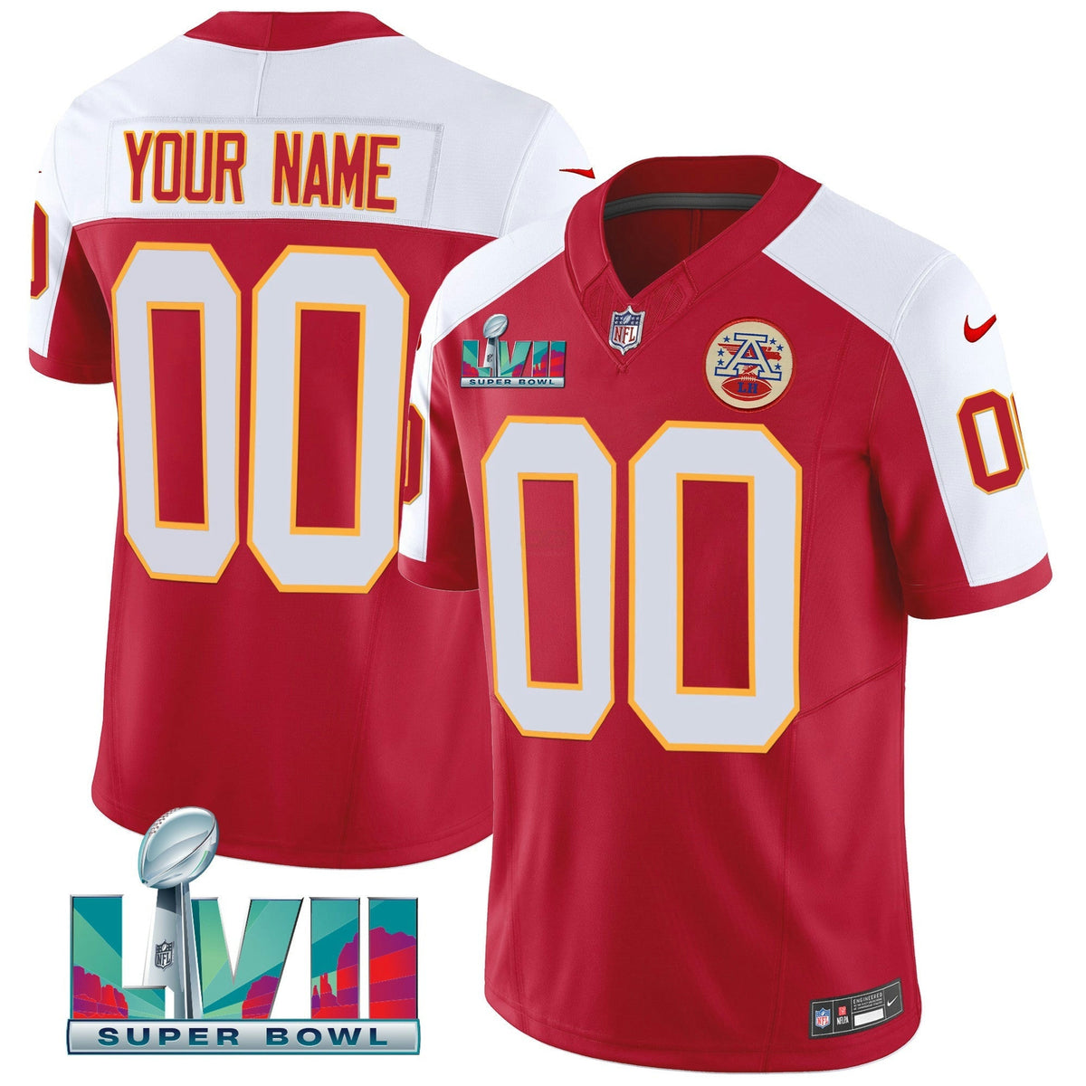 NFL Kansas City Chiefs Throwback Limited Vapor Jersey