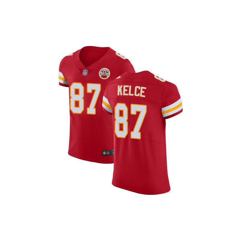NFL Travis Kelce Kansas City Red Vapor Elite Jersey - Red