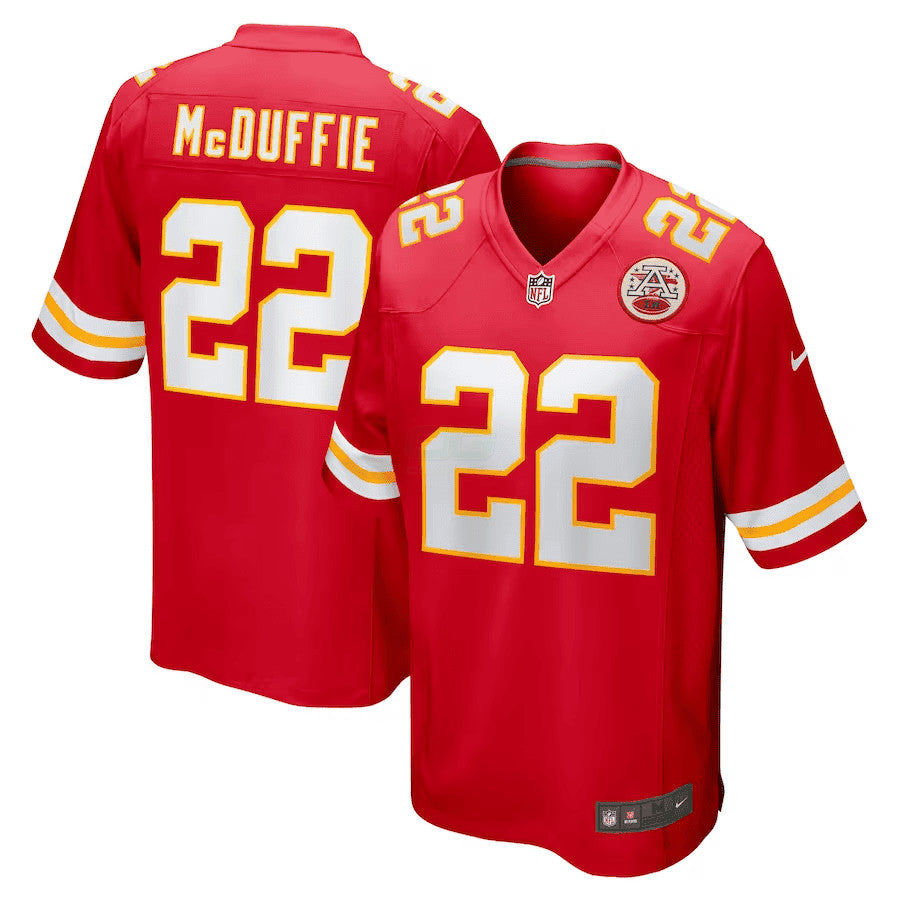 NFL Trent McDuffie Kansas City Red Jersey - Red