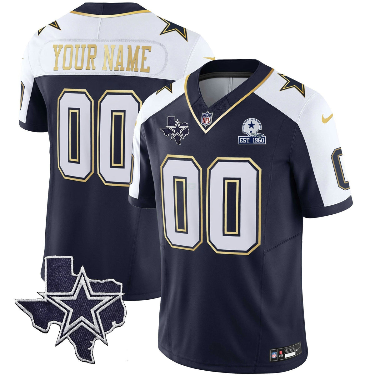 NFL Vapor Gold Jersey V2