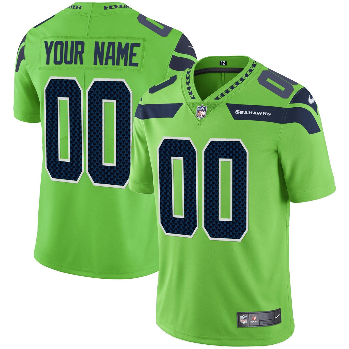 NFL Seattle Seahawks Vapor Jersey