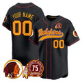 NFL Washington Commanders Washington Redskins Throwback Vapor Jersey