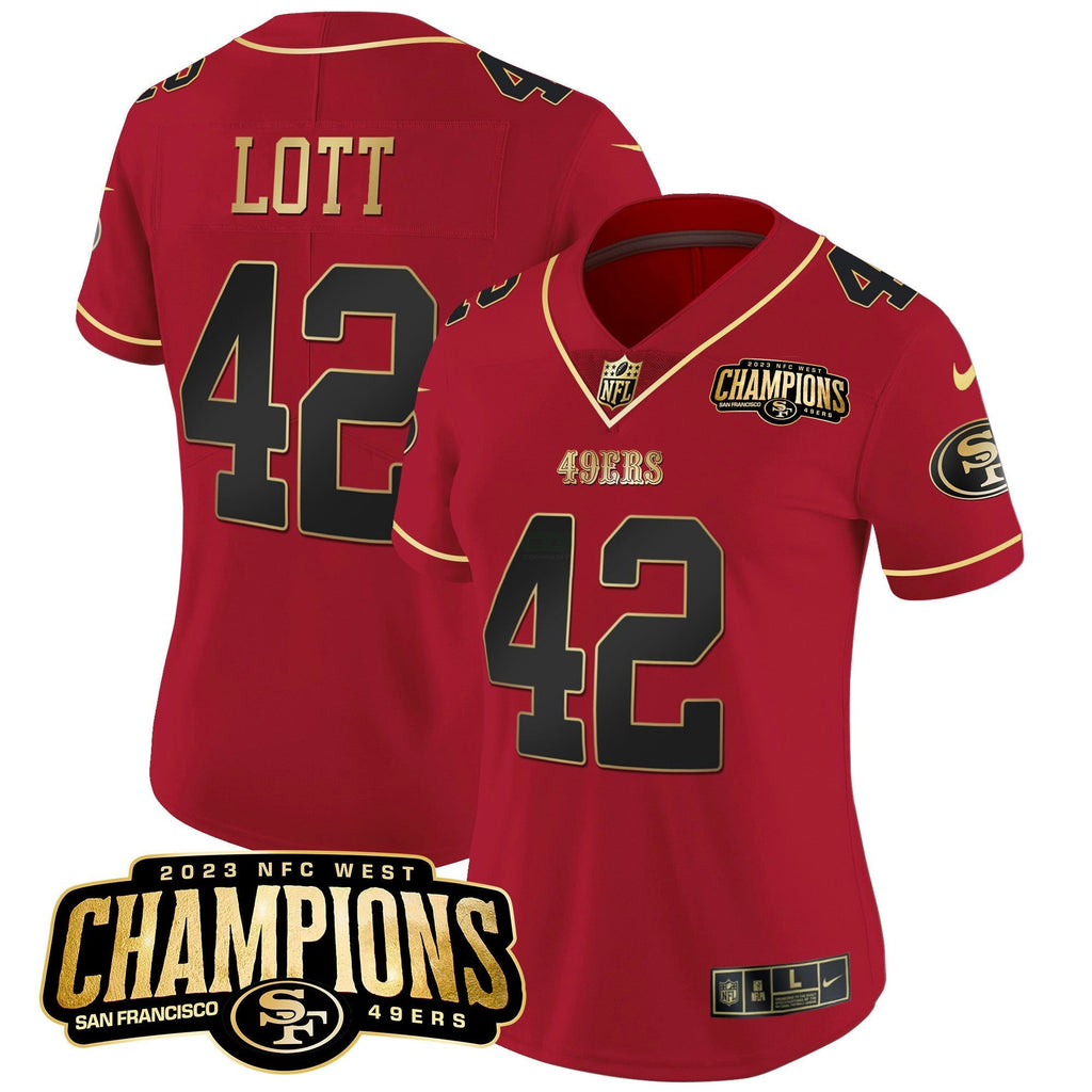 NFL Women’s 2023 NFC West Champions Patch Vapor Jersey V2