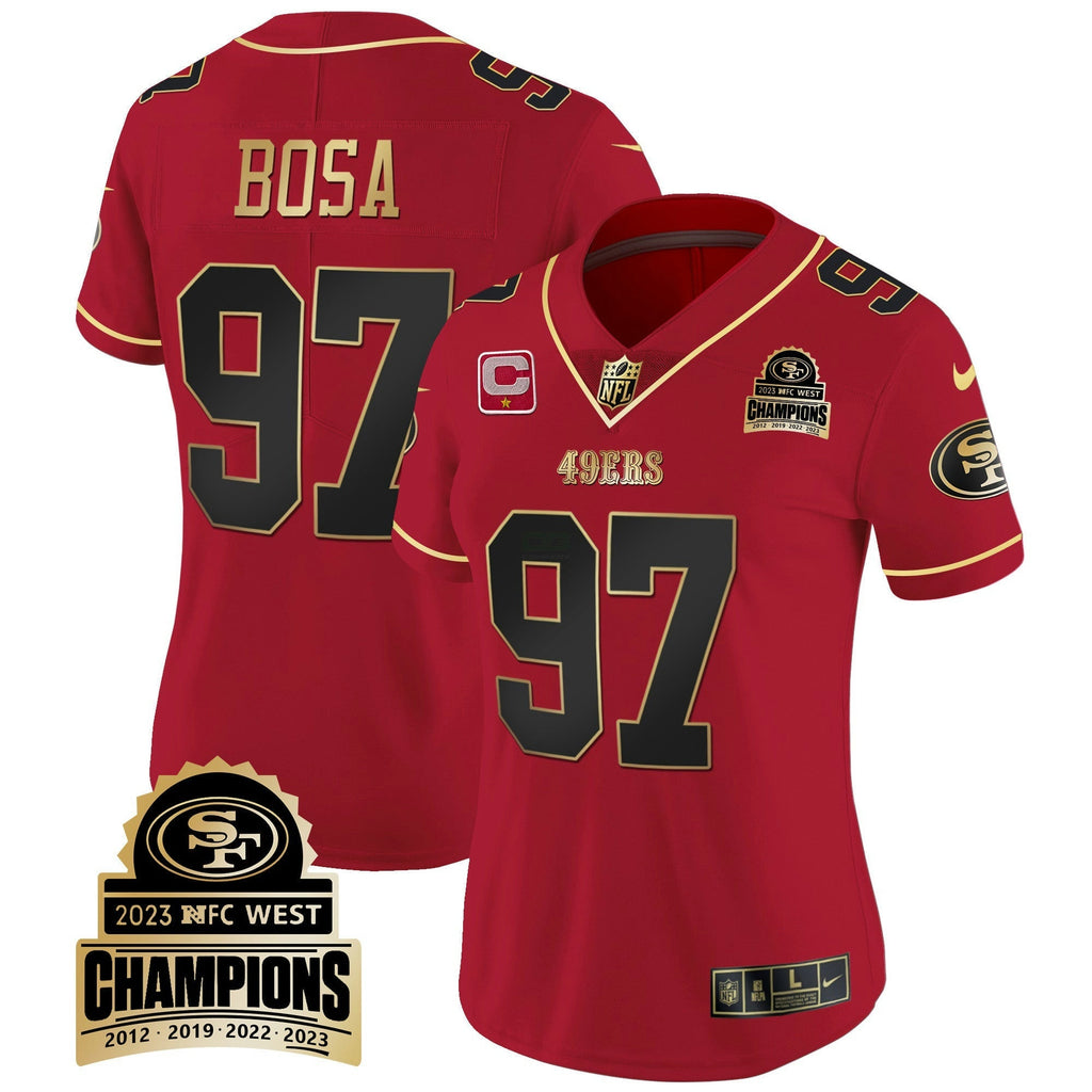 NFL Women’s 2023 NFC West Champions Patch Vapor Jersey V4