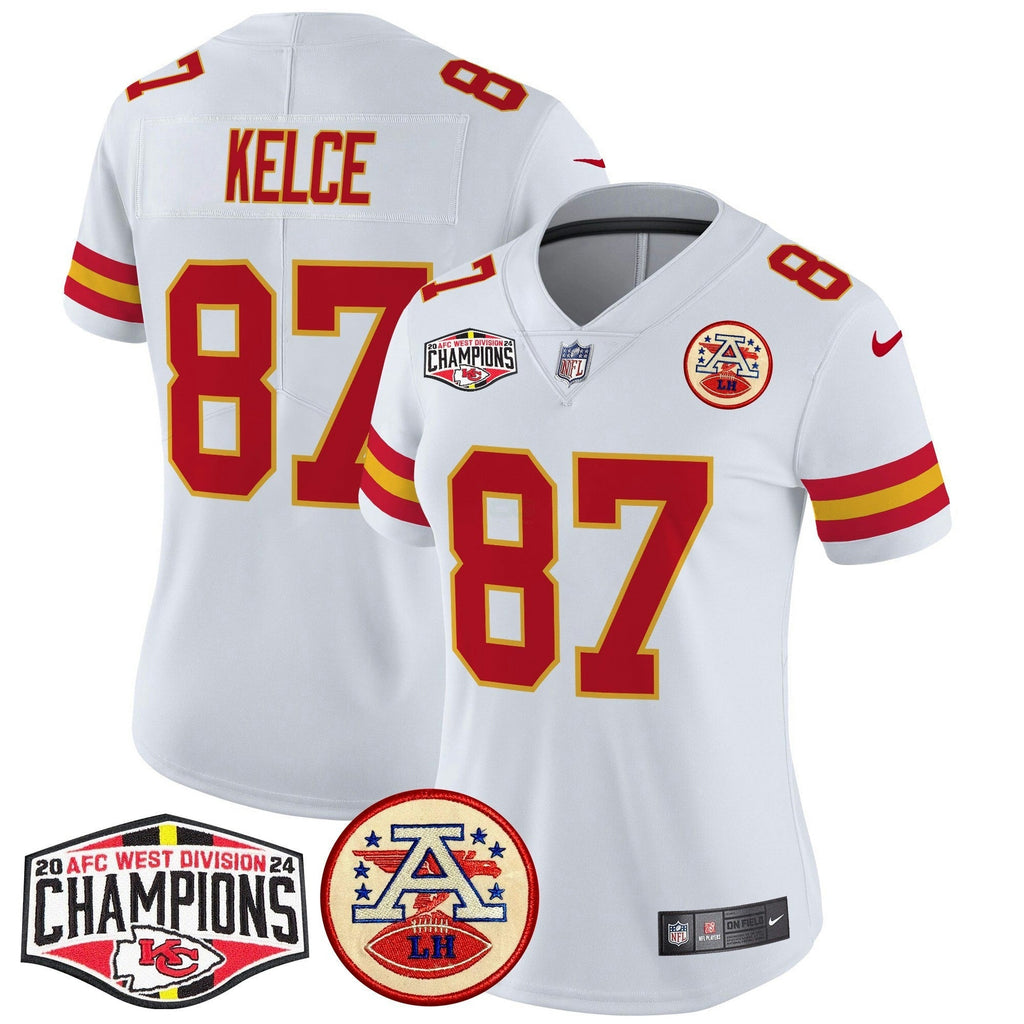 NFL Women’s 2024 AFC West Division Champions Patch Vapor Limited Jersey