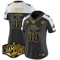 NFL Women’s 2024 NFC East Division Champions Gold Vapor Limited Jersey