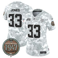 NFL Minnesota Vikings Women’s 2024 Salute to Service Establishment Year Patch Vapor Limited Jersey