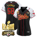 NFL Women’s AFC West Champions & Super Bowl LVIII Gold Patch Jersey