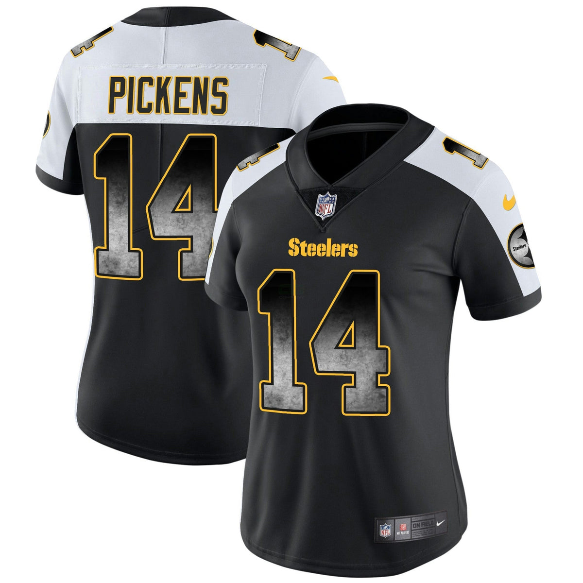 NFL Pittsburgh Steelers Women’s Arch Smoke Vapor Jersey