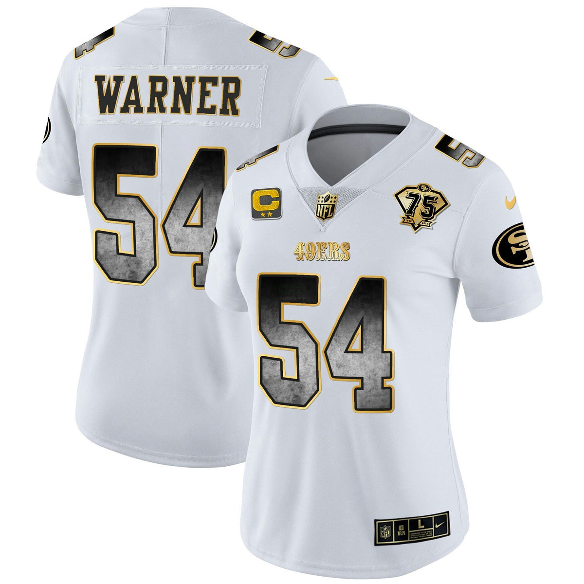 NFL San Francisco 49ers Women’s Arch Smoke Vapor Jersey