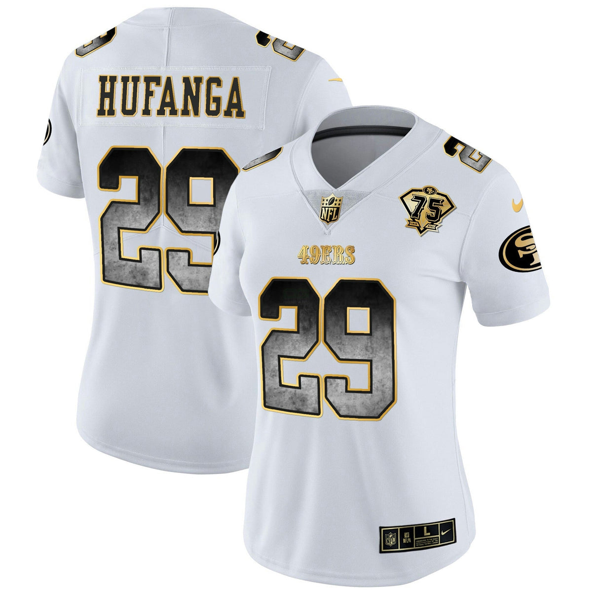NFL San Francisco 49ers Women’s Arch Smoke Vapor Jersey