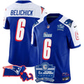 NFL Women’s Bill Belichick 6x Champions Patch Vapor Jersey
