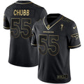 NFL Women’s Denver White Gold and Black Gold Jersey