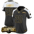 NFL Women’s Detroit 2023 NFC North Champions Patch Gold Vapor Jersey