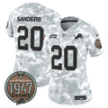 NFL Women’s Detroit 2024 Salute to Service Establishment Year Patch Vapor Limited Jersey