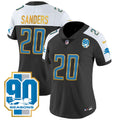 NFL Women’s Detroit 90th Year Patch Gold Trim Jersey