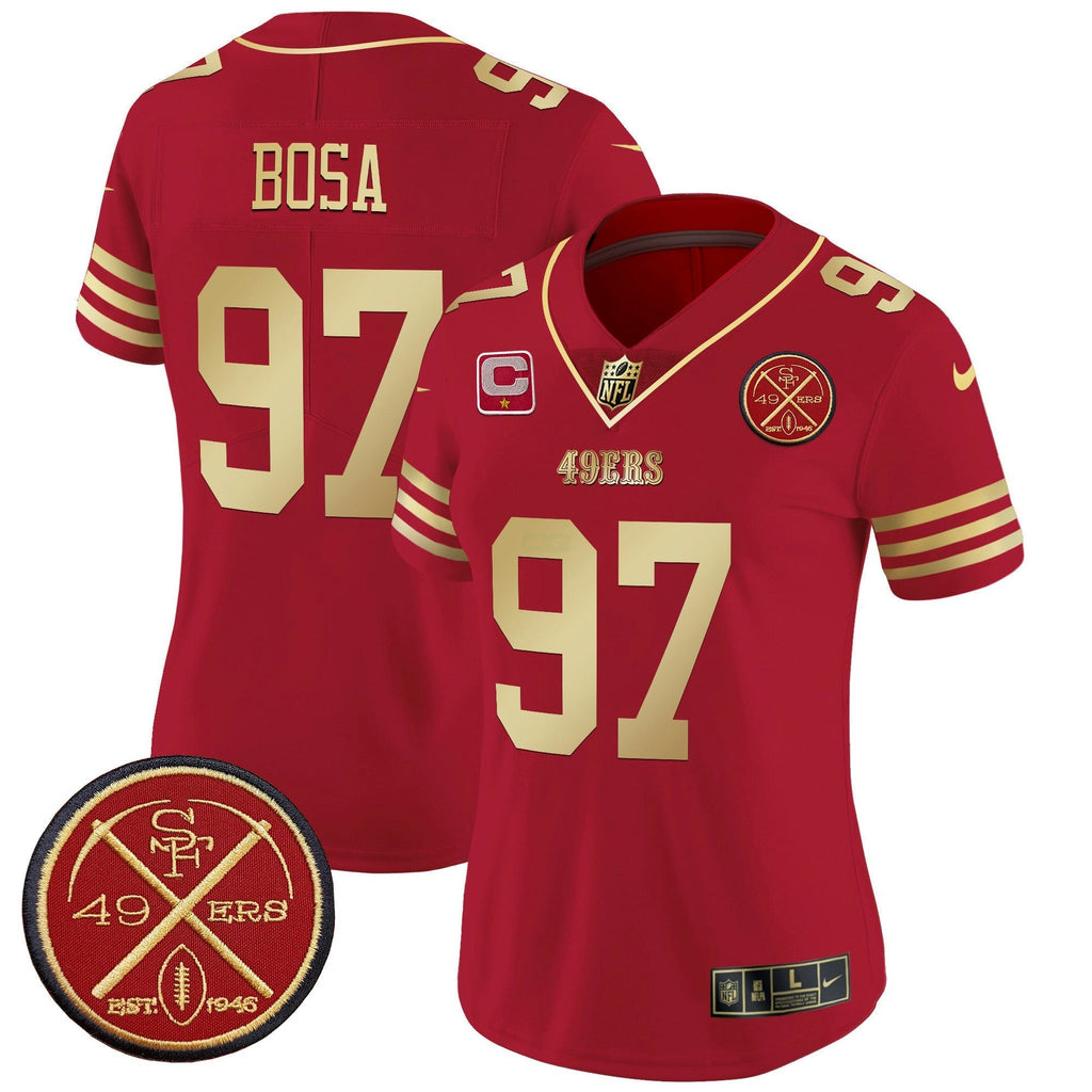 NFL Women’s Est.1946 Patch Vapor Limited Jersey
