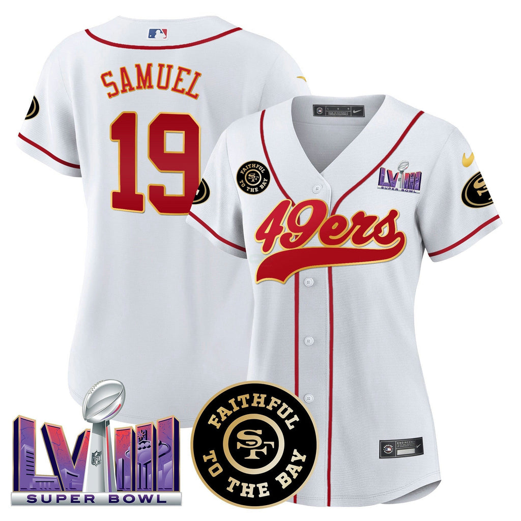 NFL Women’s Faithful & Super Bowl LVIII Patch Jersey