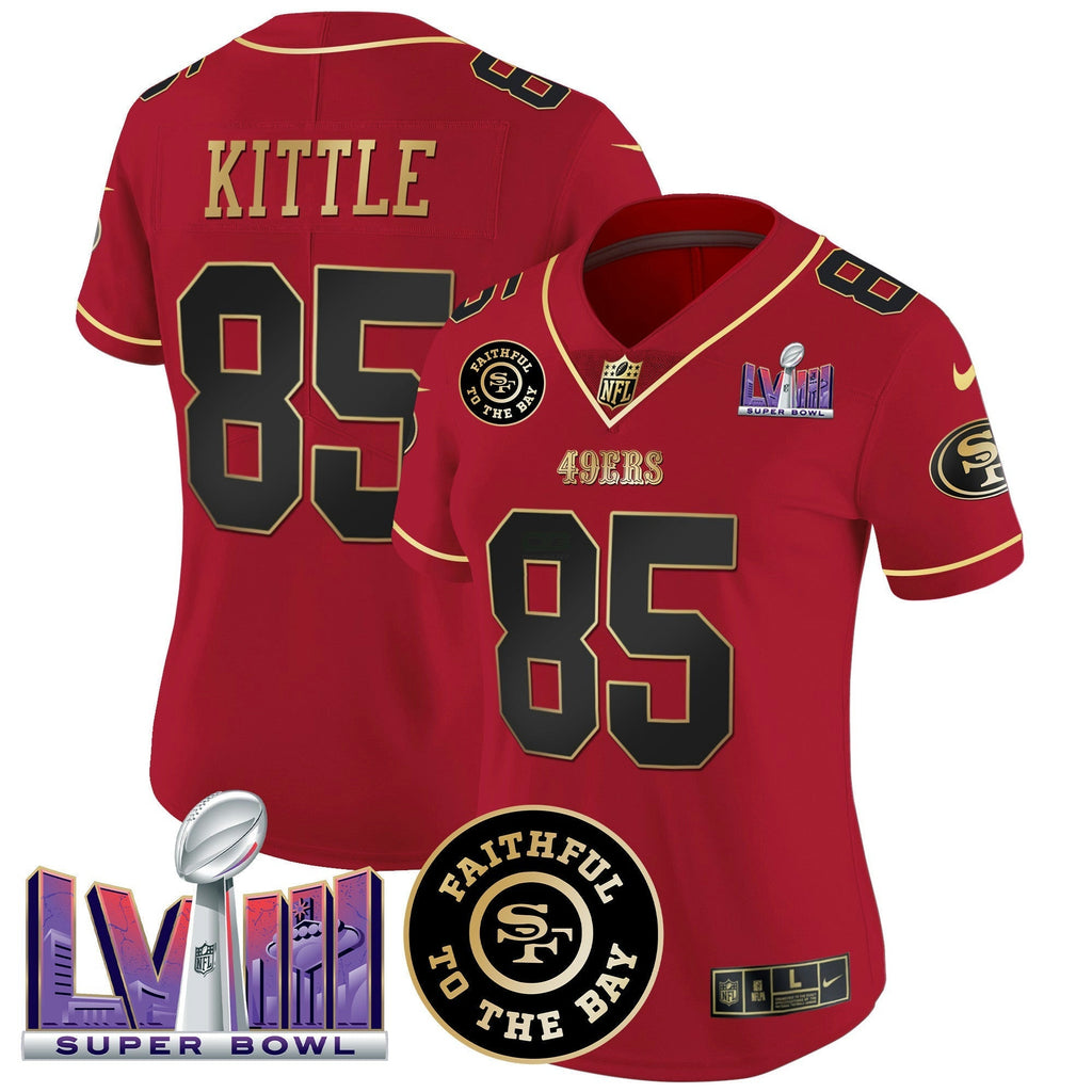 NFL Women’s Faithful & Super Bowl LVIII Patch Vapor Jersey