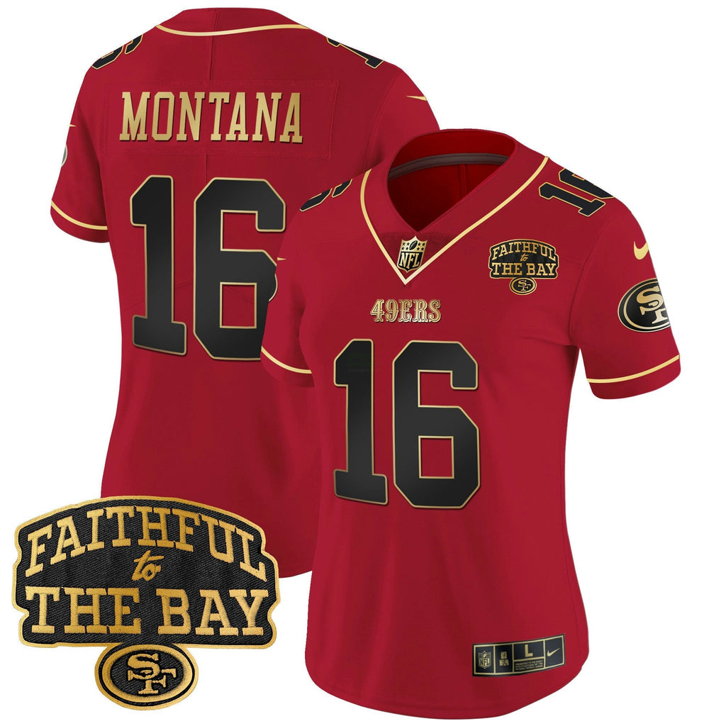 NFL Women’s Faithful To The Bay Patch Vapor Limited Jersey V8