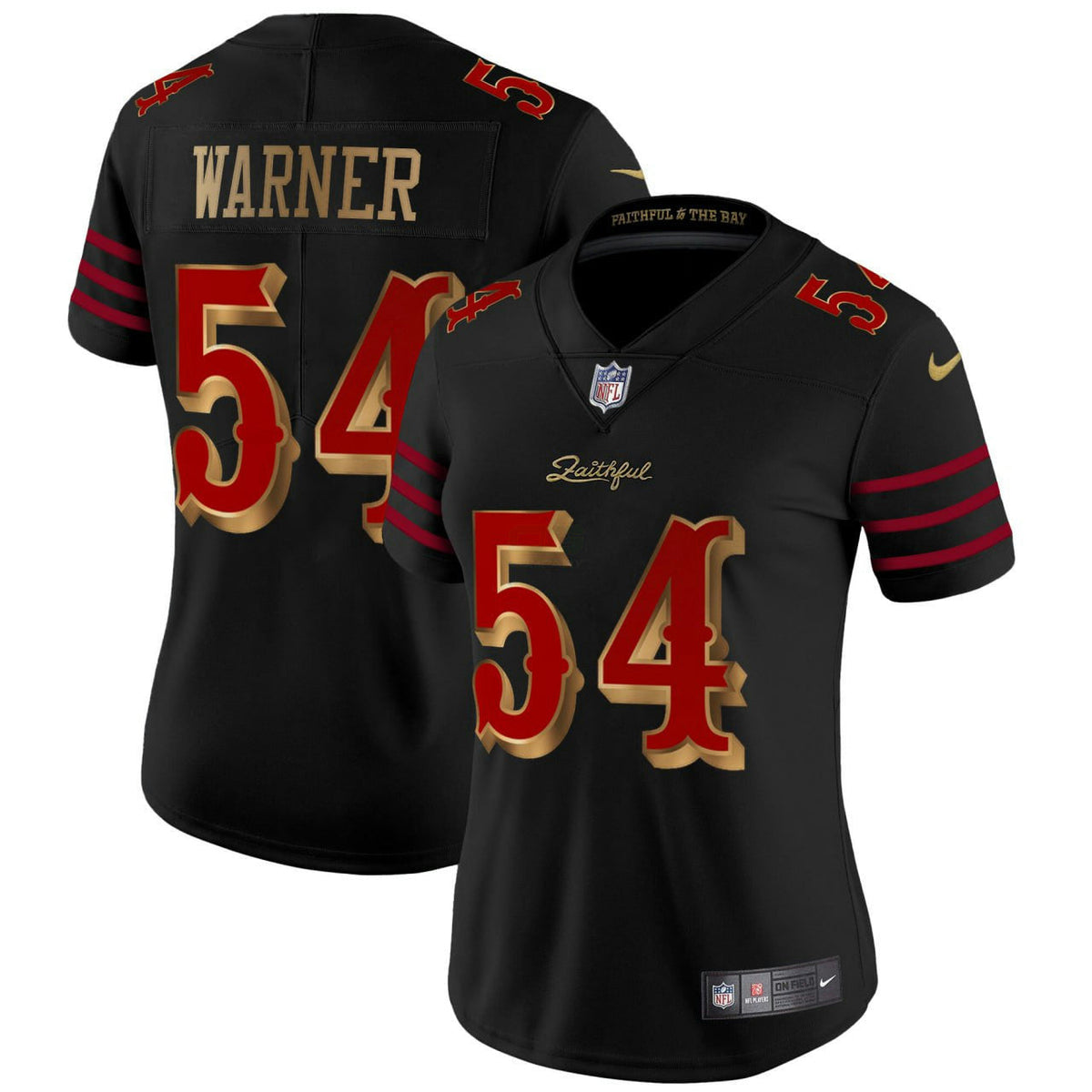 NFL Women’s Fred Warner San Francisco 2025 “Rivalries” Vapor Limited Jersey - Fred Warner