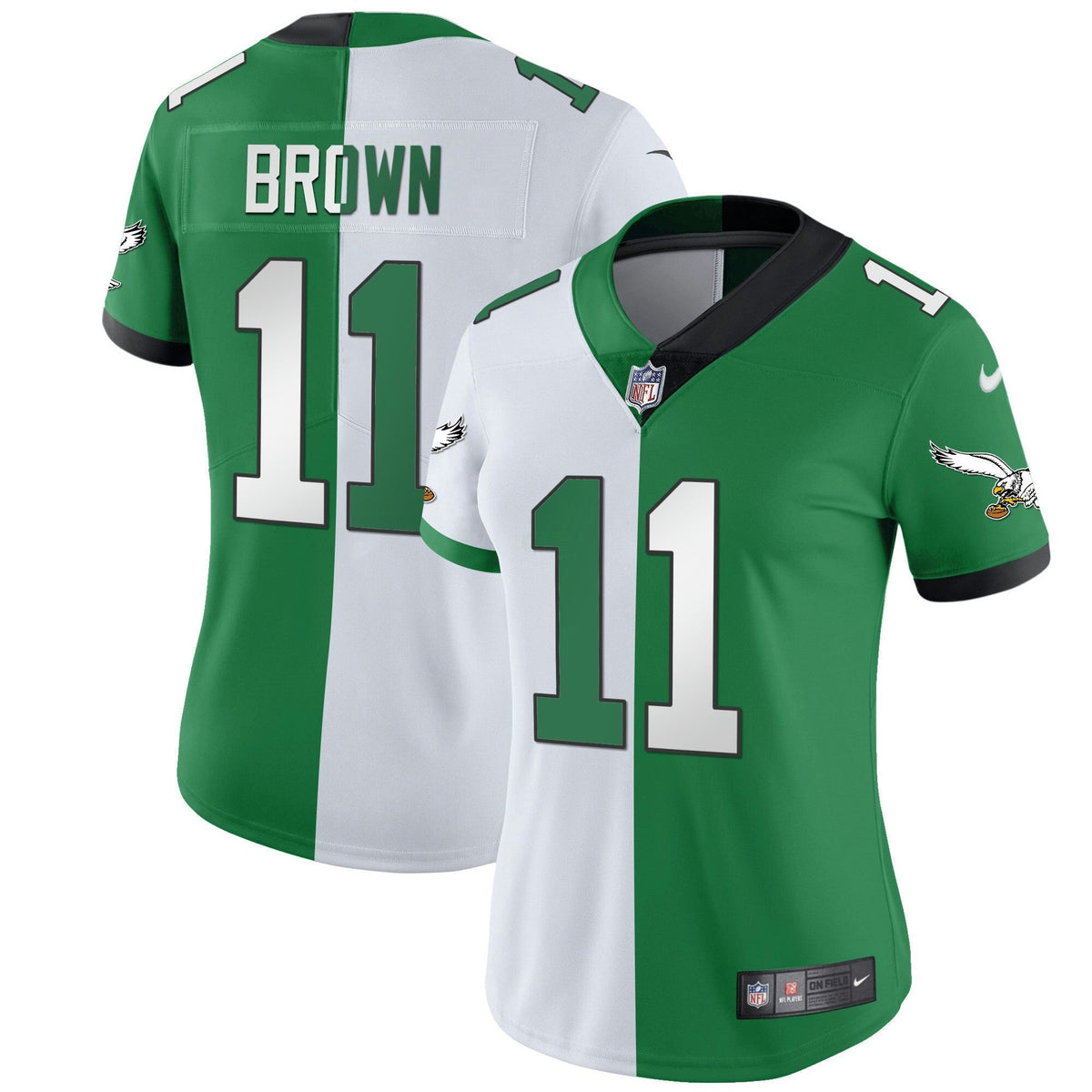 NFL Women’s Gold & Kelly Vapor Jersey V2