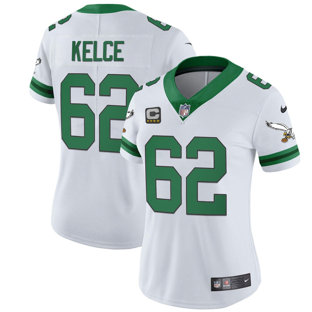 NFL Women’s Gold & Kelly Vapor Throwback Jersey