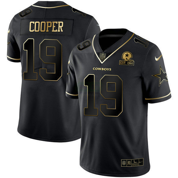 Jersey NFL Women’s Gold & Split Vapor Est 1960 Patch