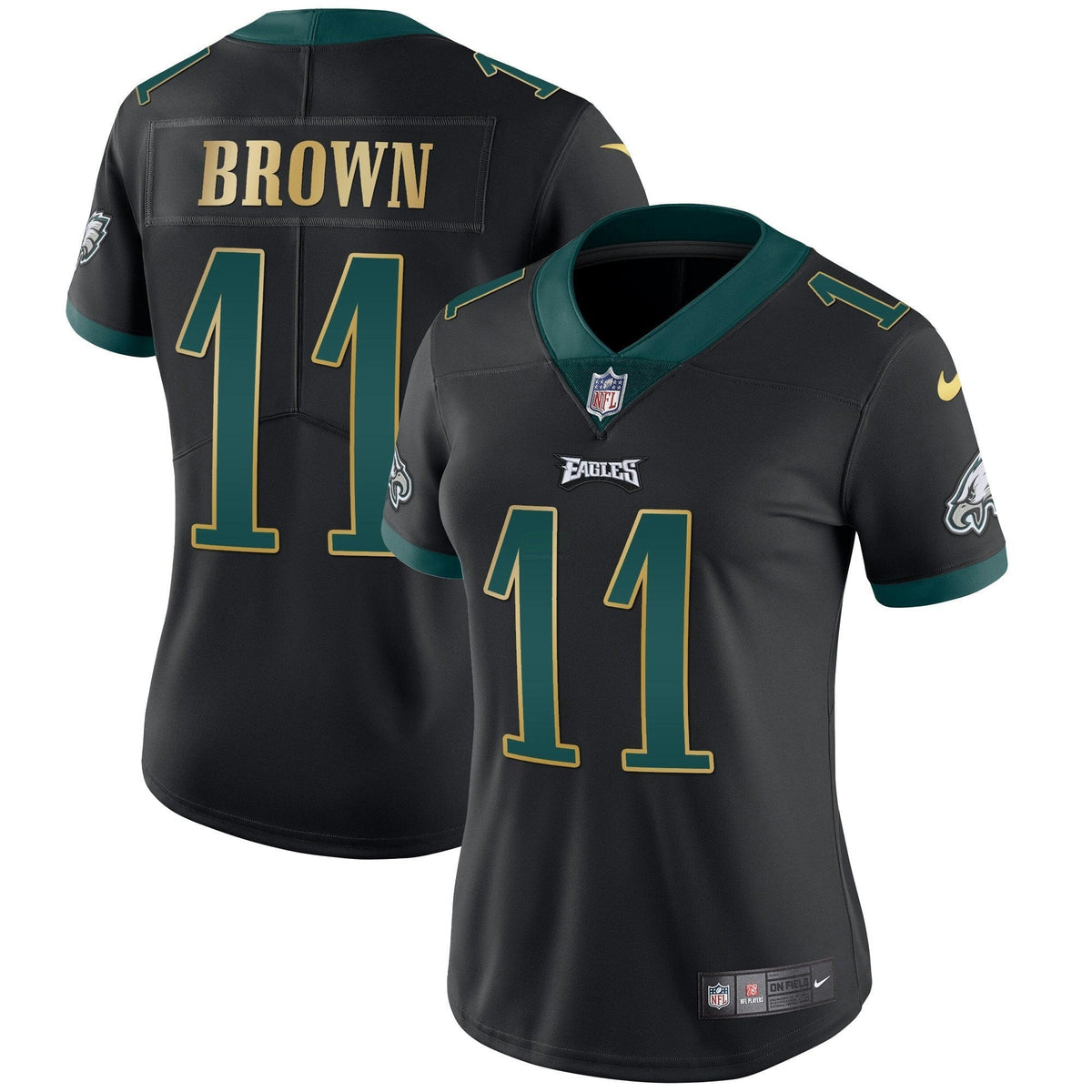NFL Women’s Gold Trim Vapor Player Jersey