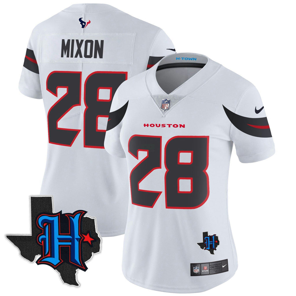 NFL Women’s Houston 2024 Texas Patch Vapor Limited Jersey