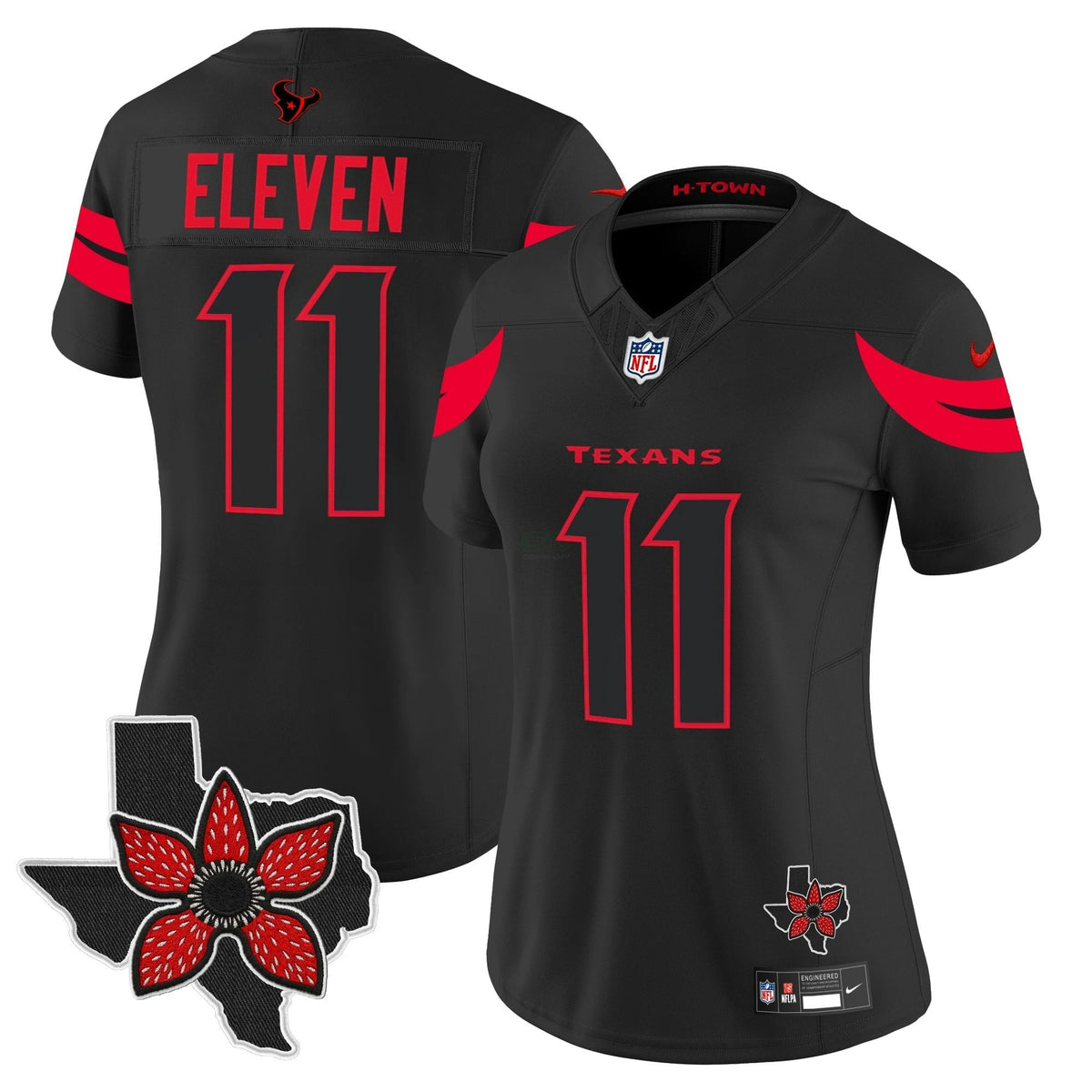 NFL Women’s Houston ‘Stranger Things Edition’ Vapor Limited Jersey