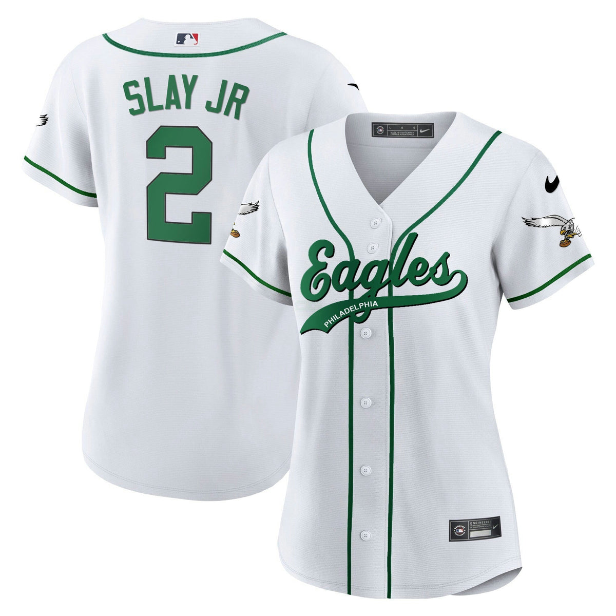 NFL Women’s Kelly Green Baseball Limited Jersey