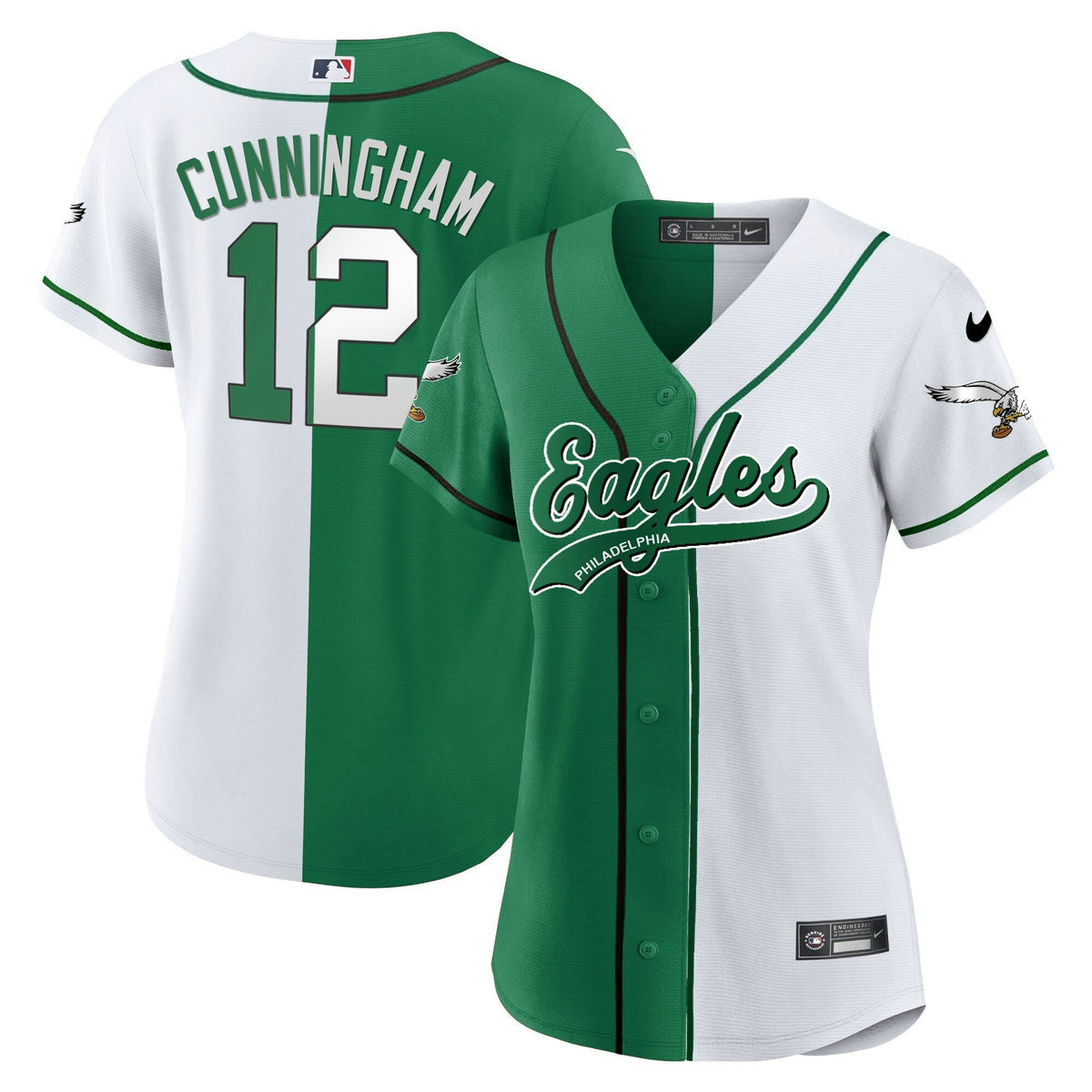 NFL Women’s Kelly Green Baseball Limited Jersey