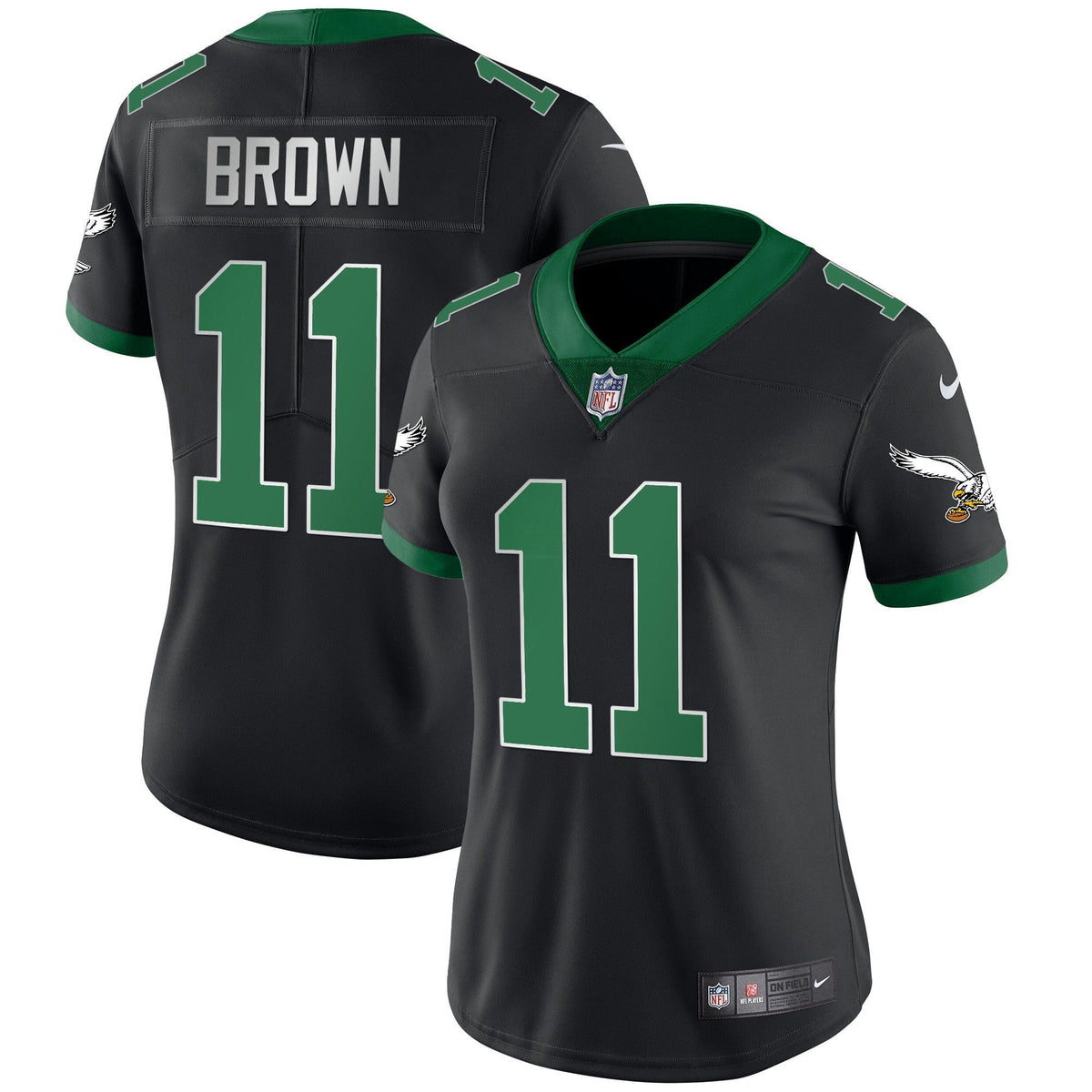 NFL Women’s Kelly Green Gold Jersey