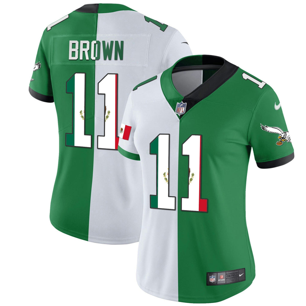 NFL Women’s Mexico Gold & Kelly Vapor Jersey
