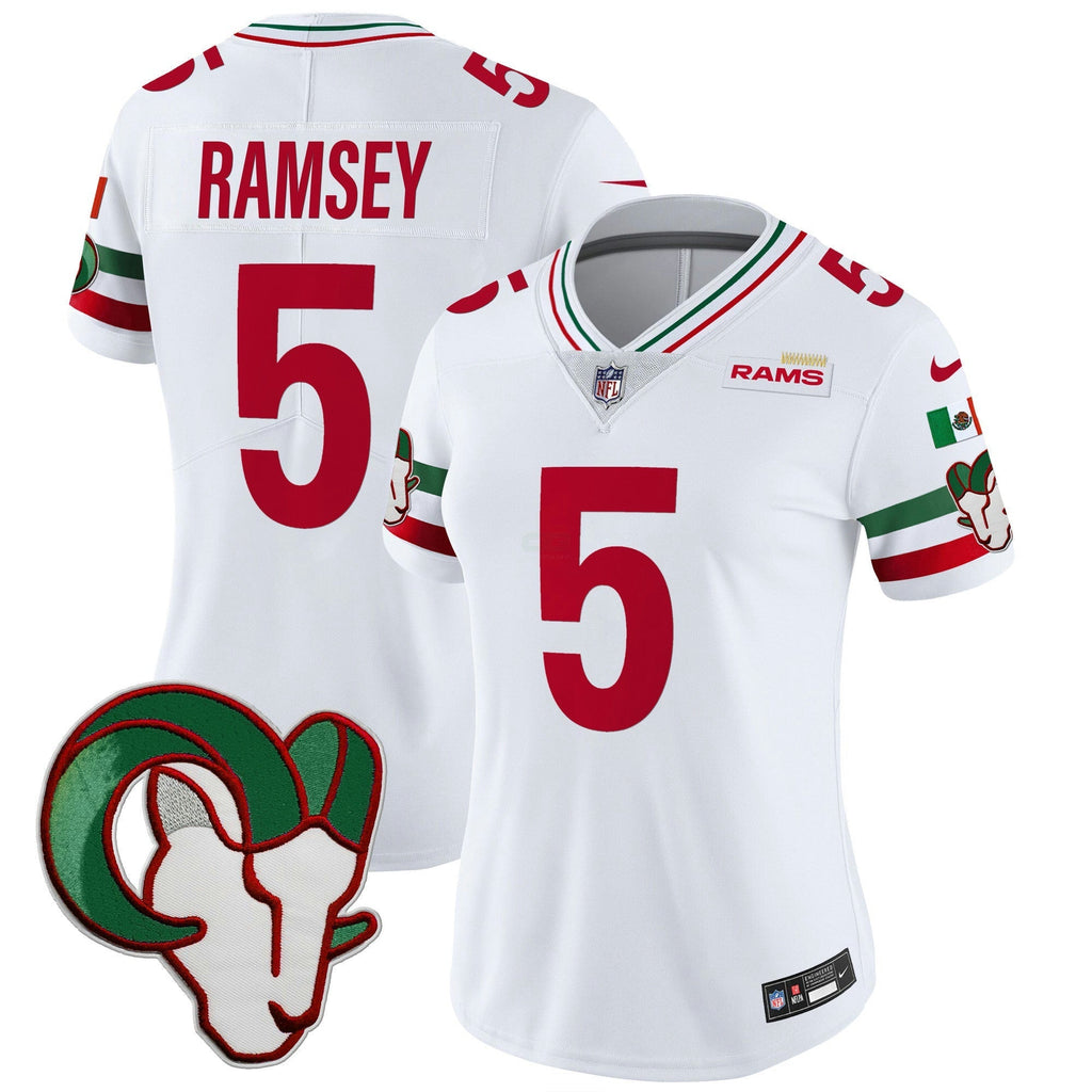 NFL Los Angeles Rams Women’s Mexico Vapor Limited Jersey