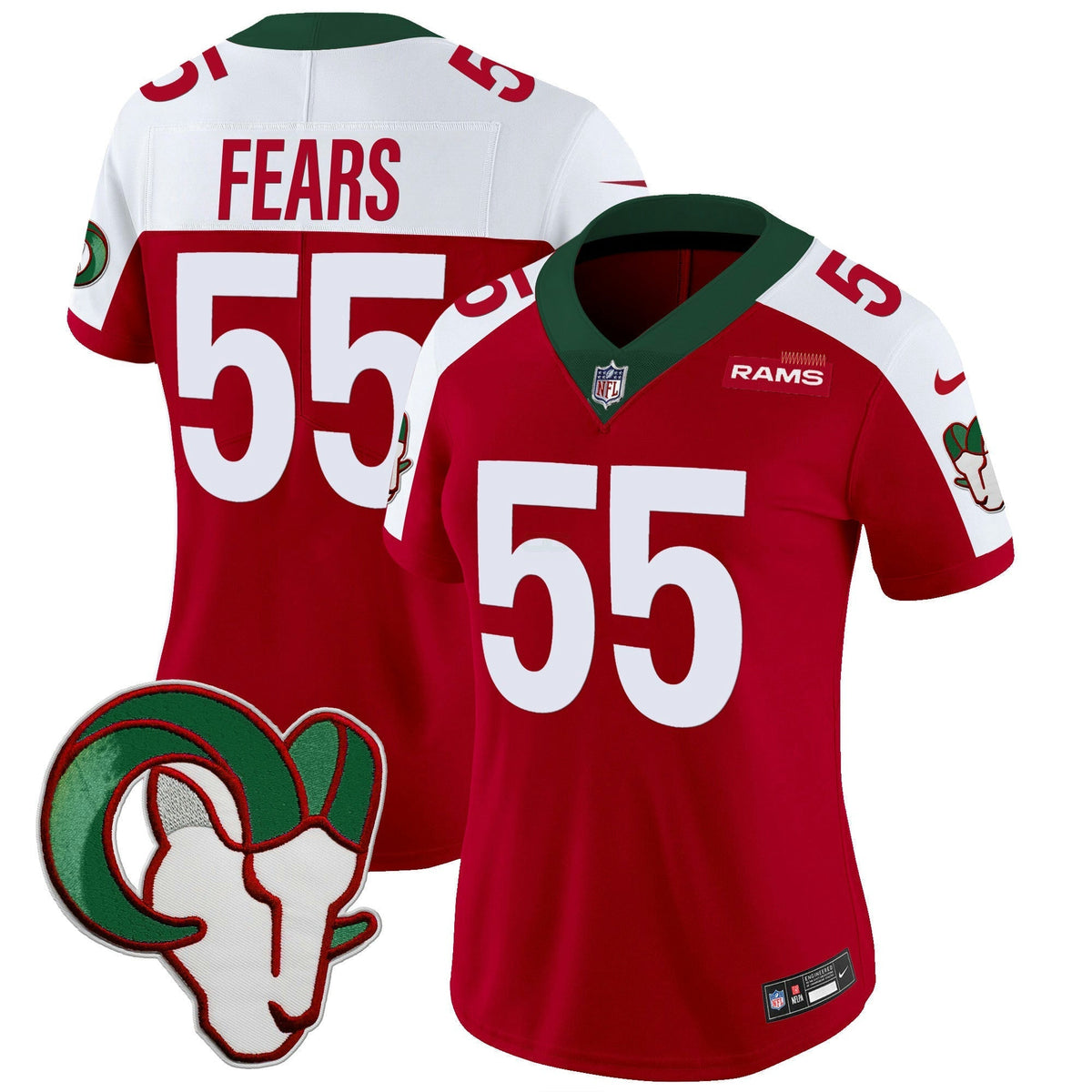 NFL Los Angeles Rams Women’s Mexico Vapor Limited Jersey