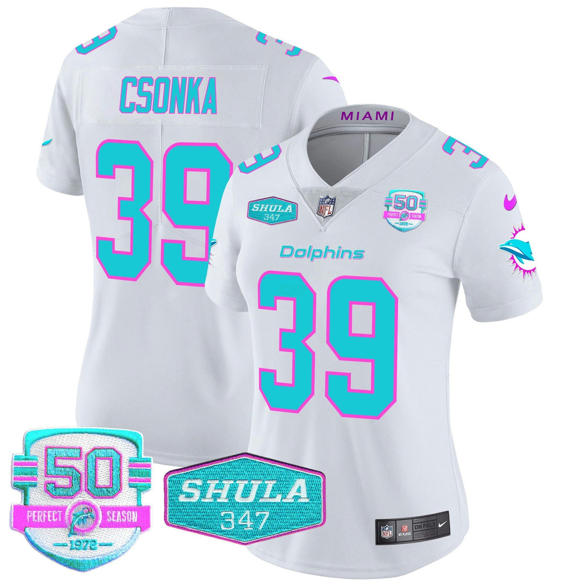 NFL Women’s “Miami Vice” Vapor Limited Jersey V2