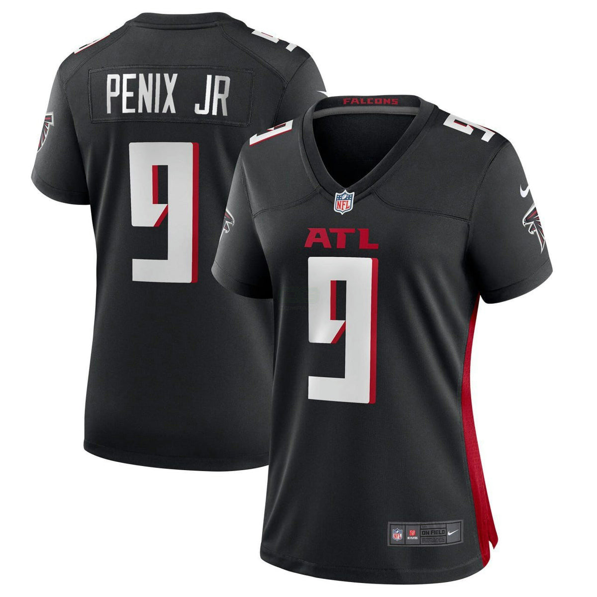 NFL Women’s Michael Penix Jr. Atlanta Black Game Jersey