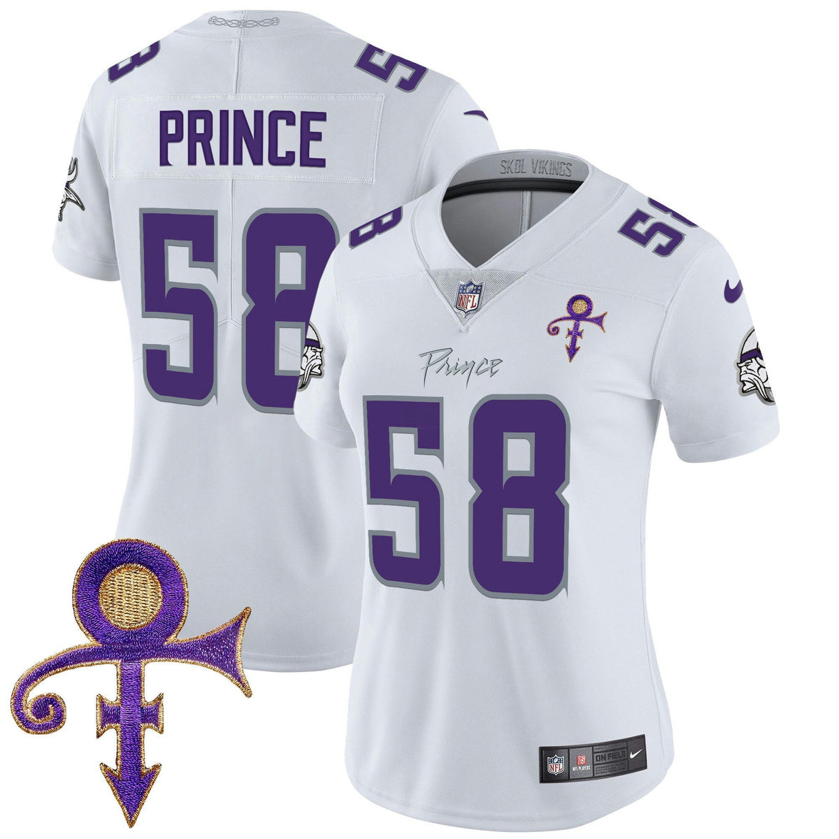 NFL Women’s Minnesota 2024 Prince Vapor Limited Jersey