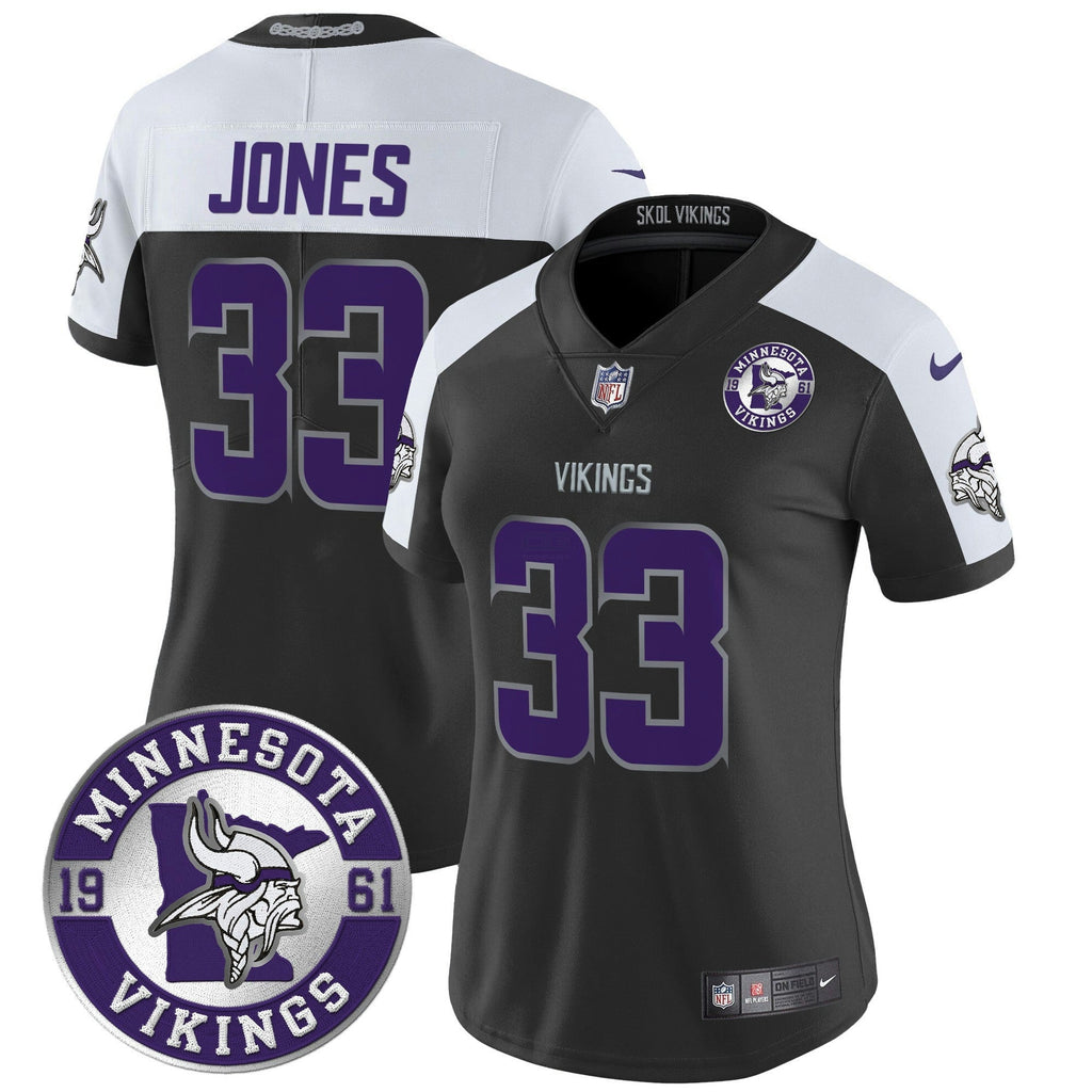 NFL Women’s Minnesota 2024 Vapor Limited Jersey – Est. 1961 Patch
