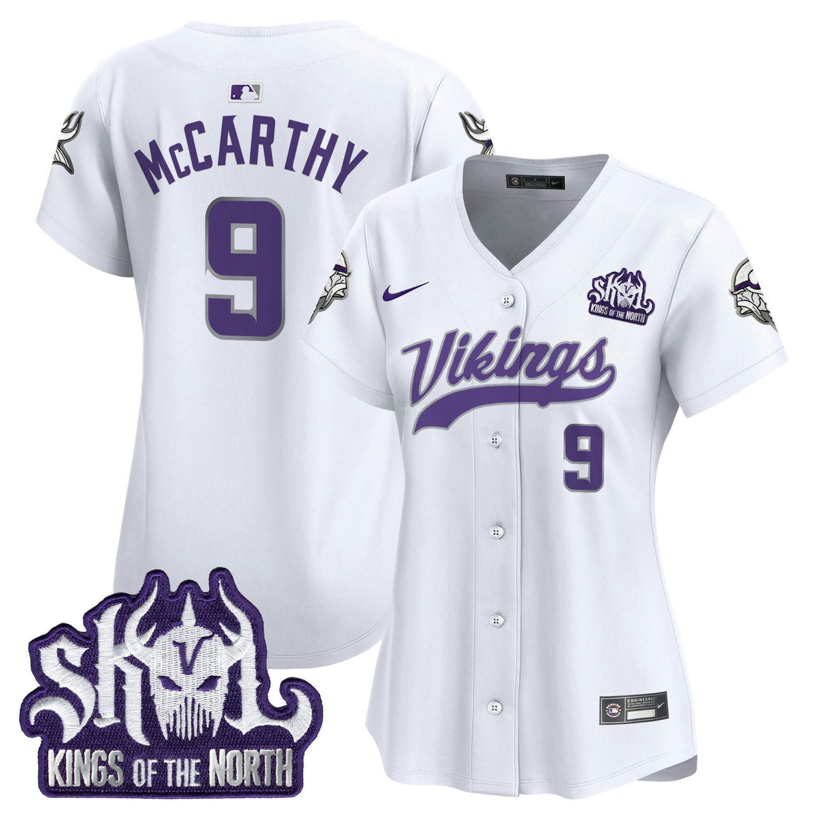 NFL Women’s Minnesota Kings Of The North Patch Vapor Premier Limited Jersey