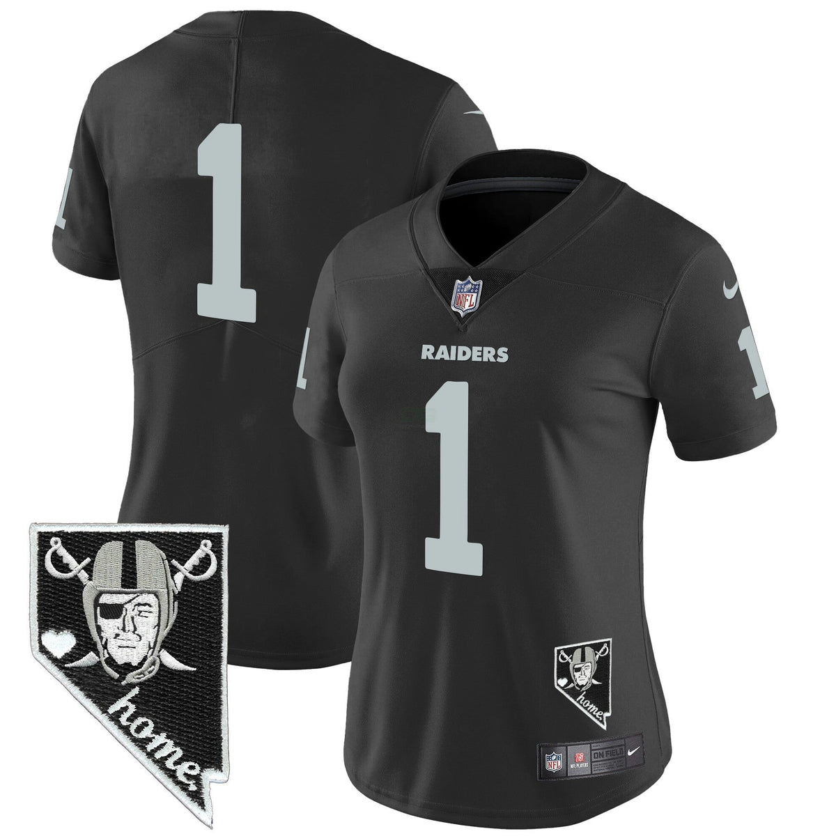 NFL Women’s Nevada Home Patch Vapor Jersey
