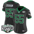 NFL Women’s Philadelphia Kelly Green 2024 NFC East Division Champions Vapor Limited Jersey